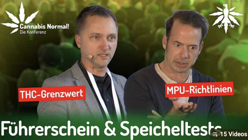 Cannabis & Führerschein nach dem CanG – Vortrag auf der Cannabis Normal! Konferenz